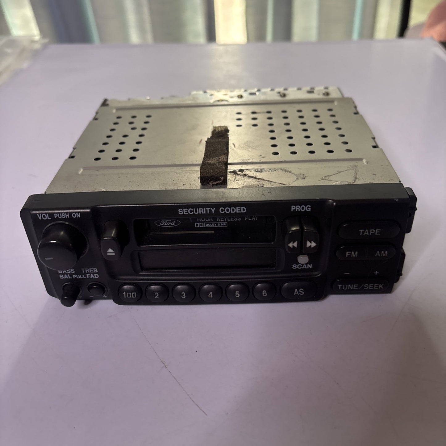 Ford Car Cassette AM/FM Radio Player FCT014A2-B *Untested*