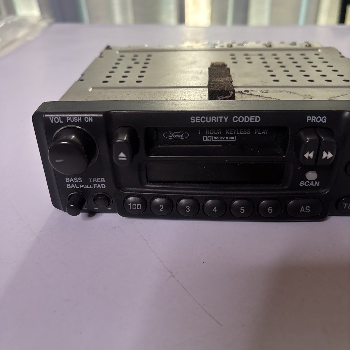 Ford Car Cassette AM/FM Radio Player FCT014A2-B *Untested*