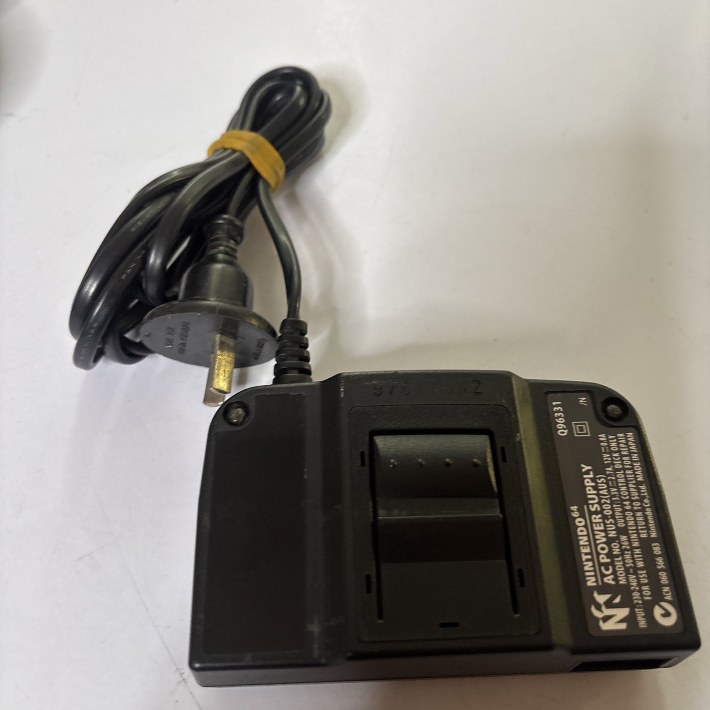Genuine Nintendo 64 AC Power Supply For Australia PAL NUS-002(AUS)
