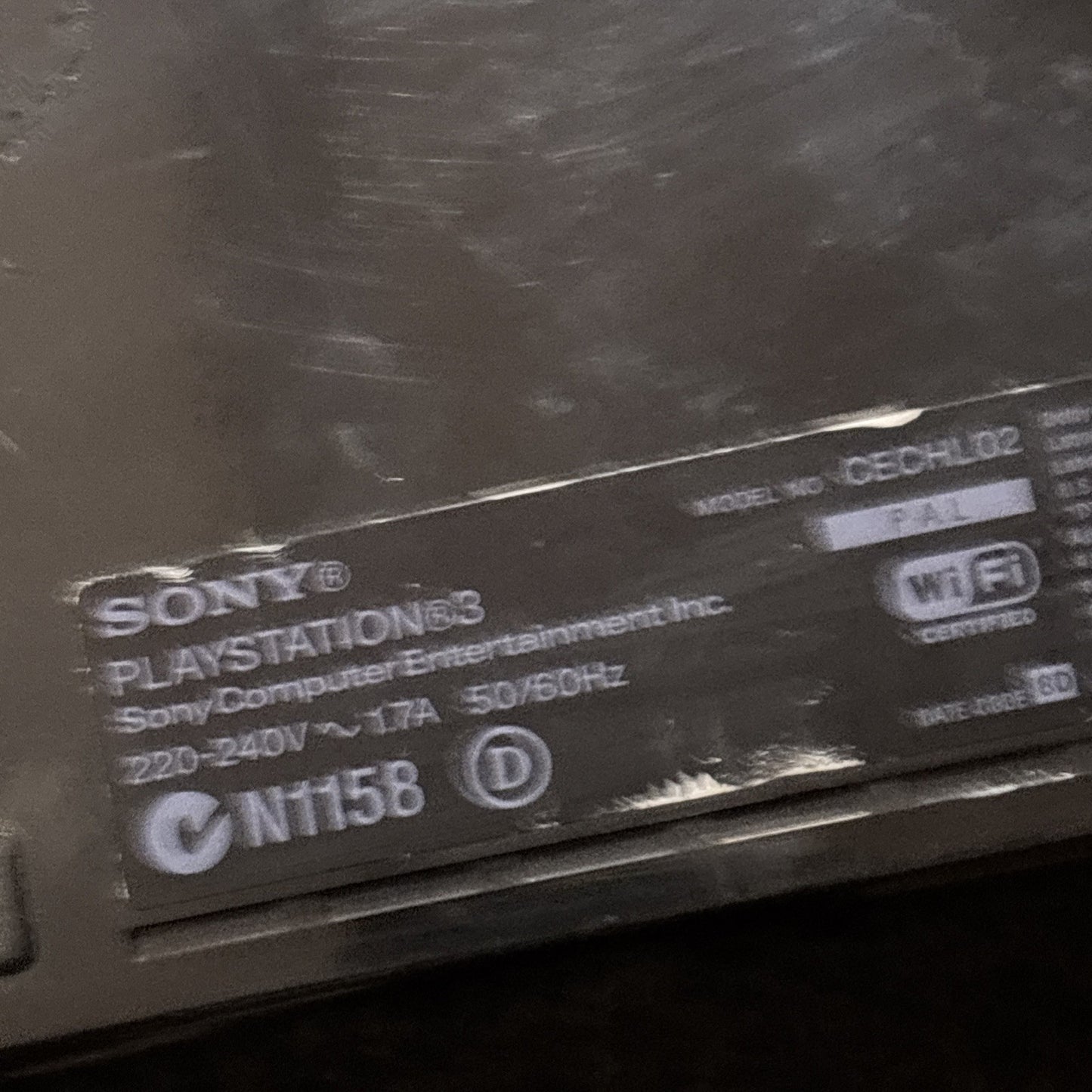 Sony Playstation 3 PS3 Console CECHL02 80GB