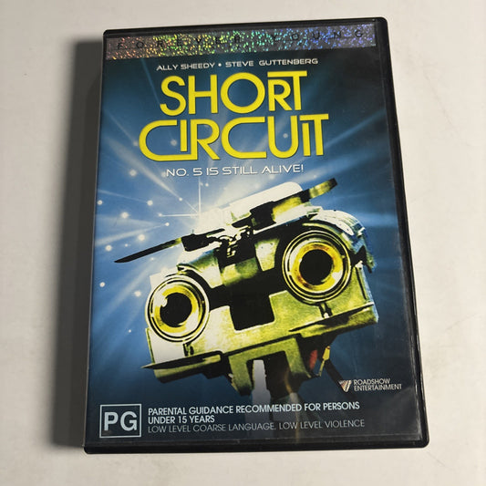 Short Circuit (DVD, 1985) Ally Sheedy, Steve Gutenberg Region 4