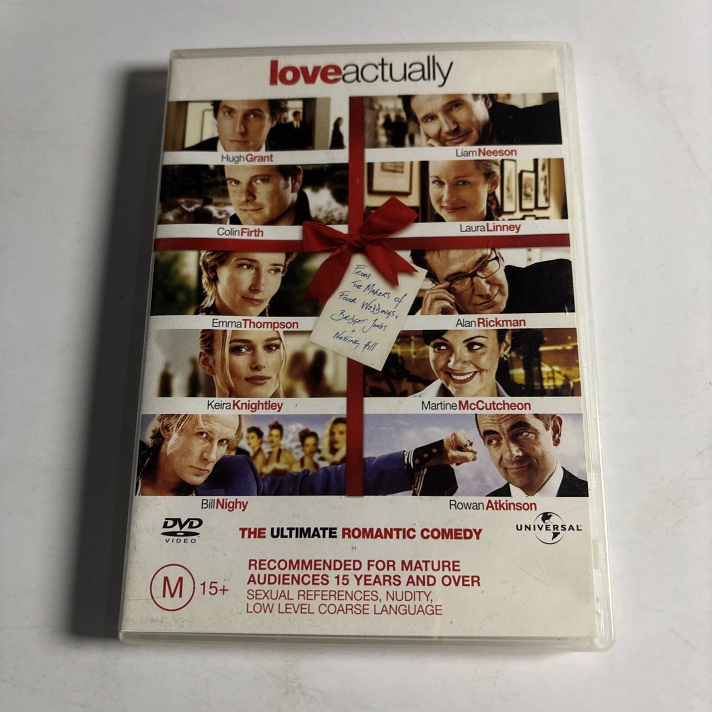 Love Actually (DVD, 2003) Hugh Grant, Colin Firth Region 4