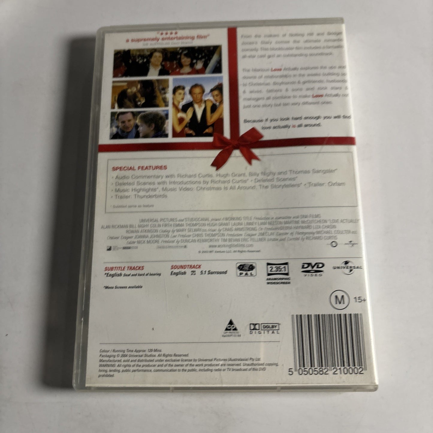 Love Actually (DVD, 2003) Hugh Grant, Colin Firth Region 4