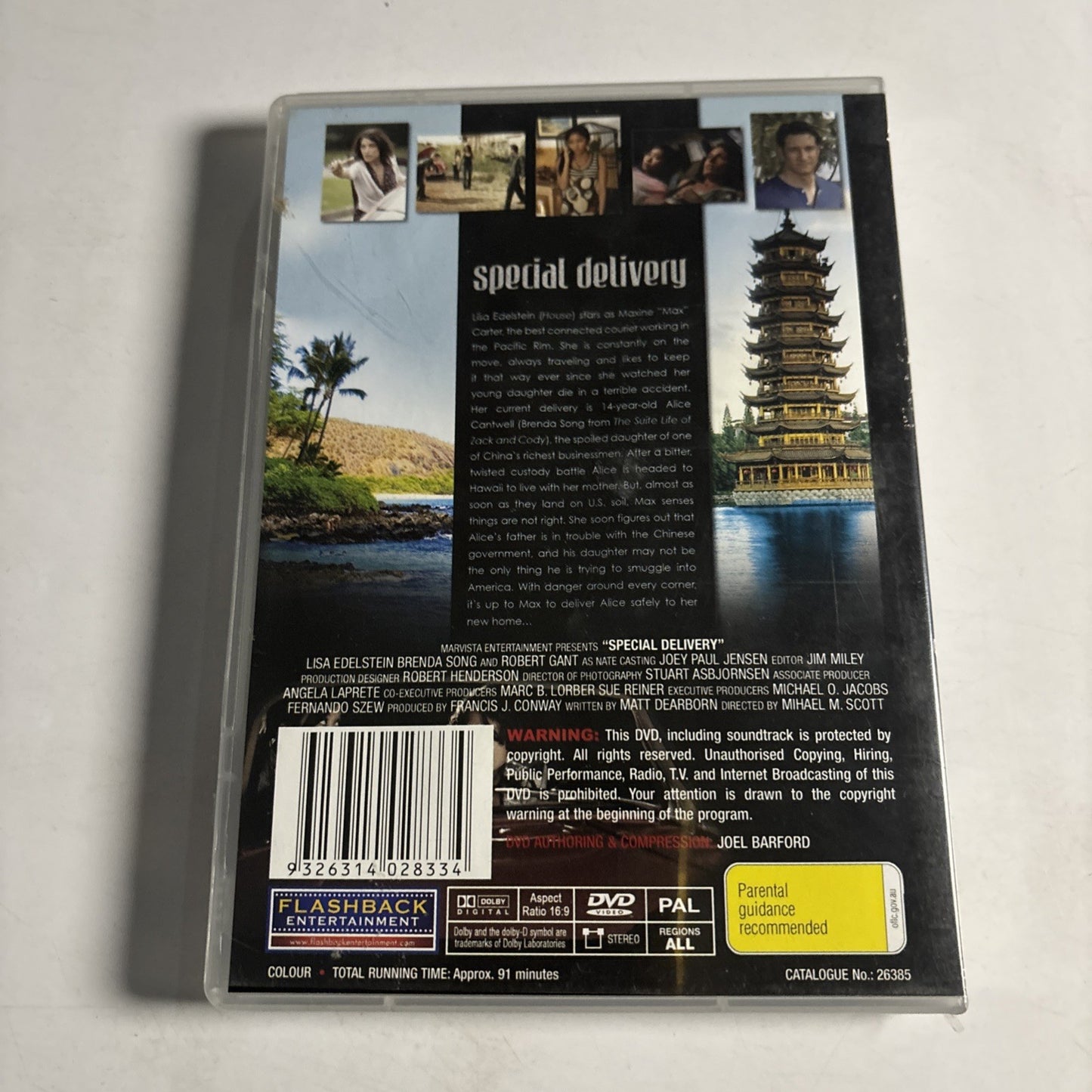 Special Delivery (DVD, 2008) Brenda Song, Lisa Edelstein All Regions NEW