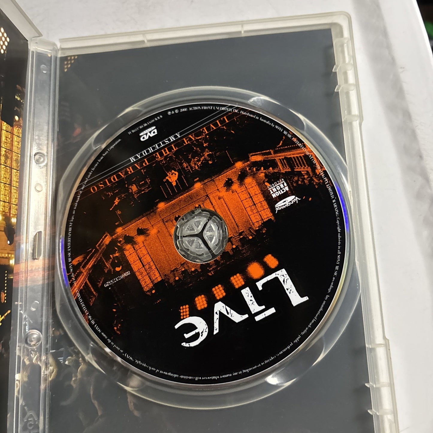 Live - Live at the Paradiso, Amsterdam (DVD, 2008) All Regions