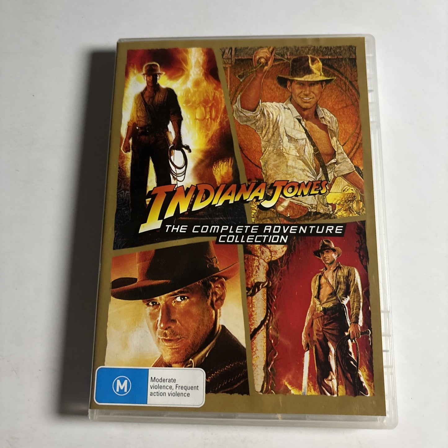 Indiana Jones - The Complete Adventure Collection (DVD, 2015, 4-Disc) Region 4