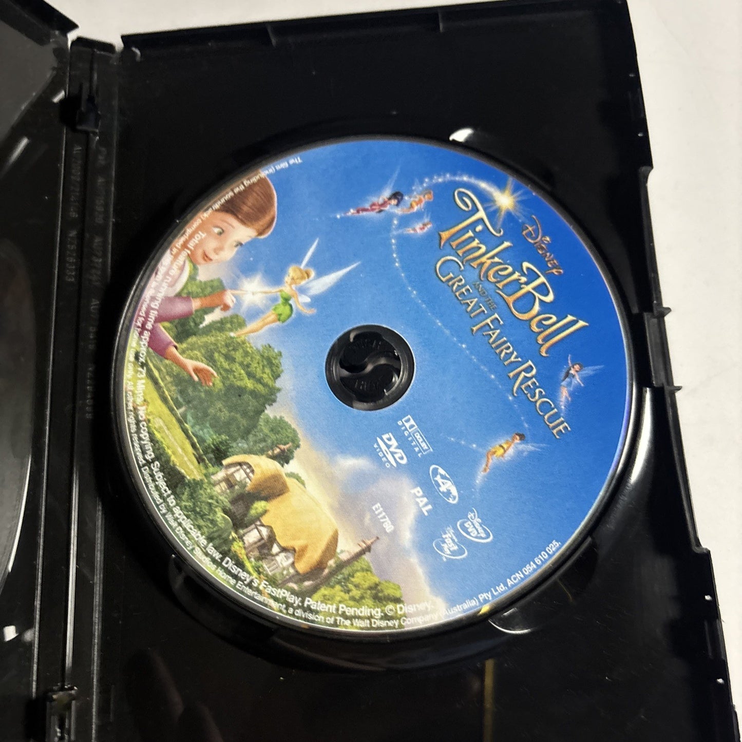 Tinker Bell and the Great Fairy Rescue (DVD, 2010) Region 4
