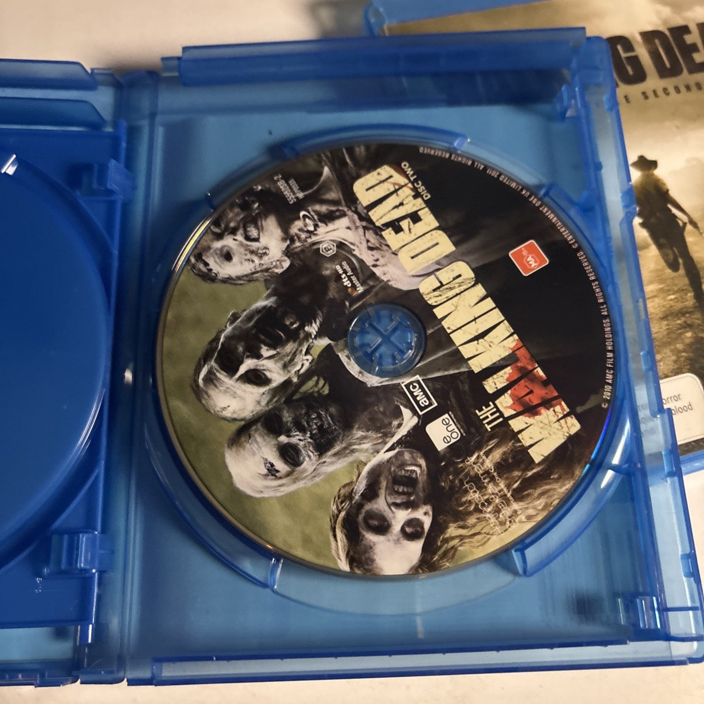 The Walking Dead : Season 1 &2 (Blu-ray, 2010, 4-Disc) Region B