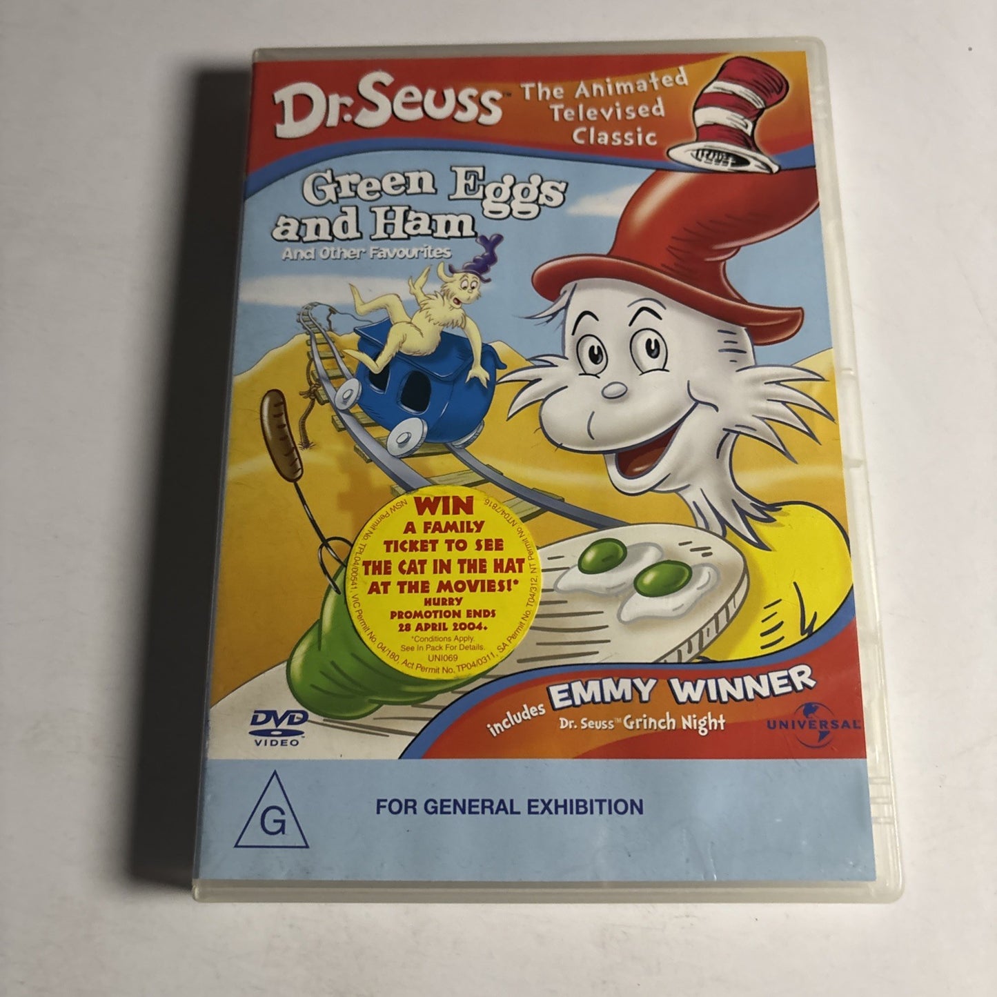 Dr Seuss - Green Eggs and Ham (DVD, 1957) Region 4 &2