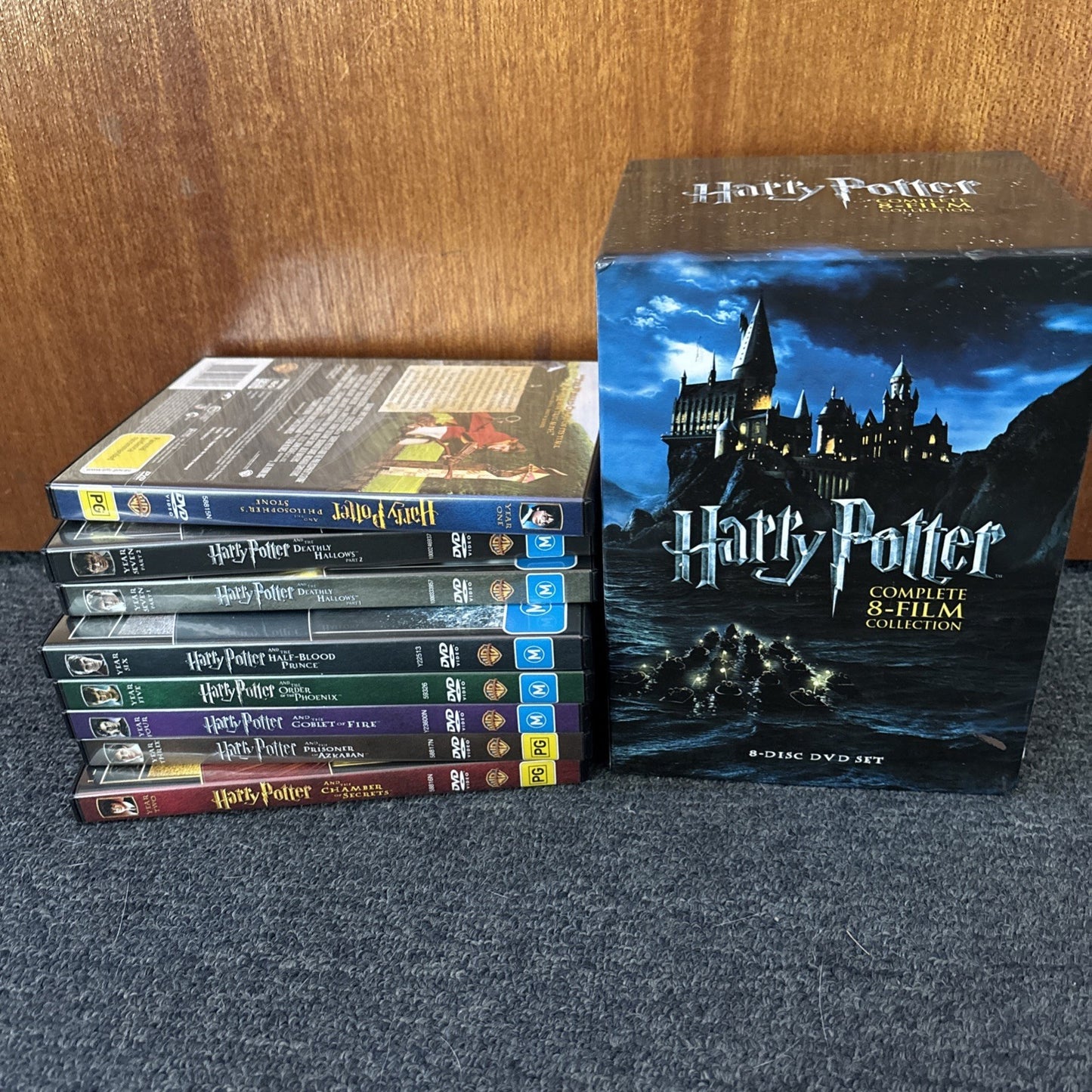 Harry Potter Collection - 8-Film Collection (DVD, 2011, 8-Disc) Region 4