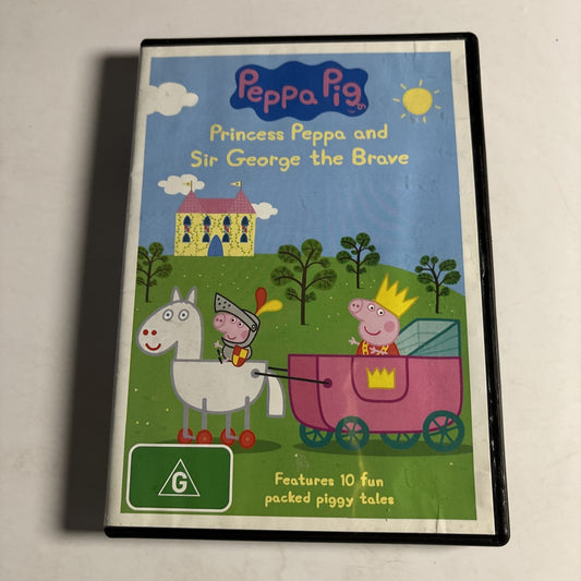 Peppa Pig - Princess Peppa & Sir George the Brave (DVD, 2009) Region 4