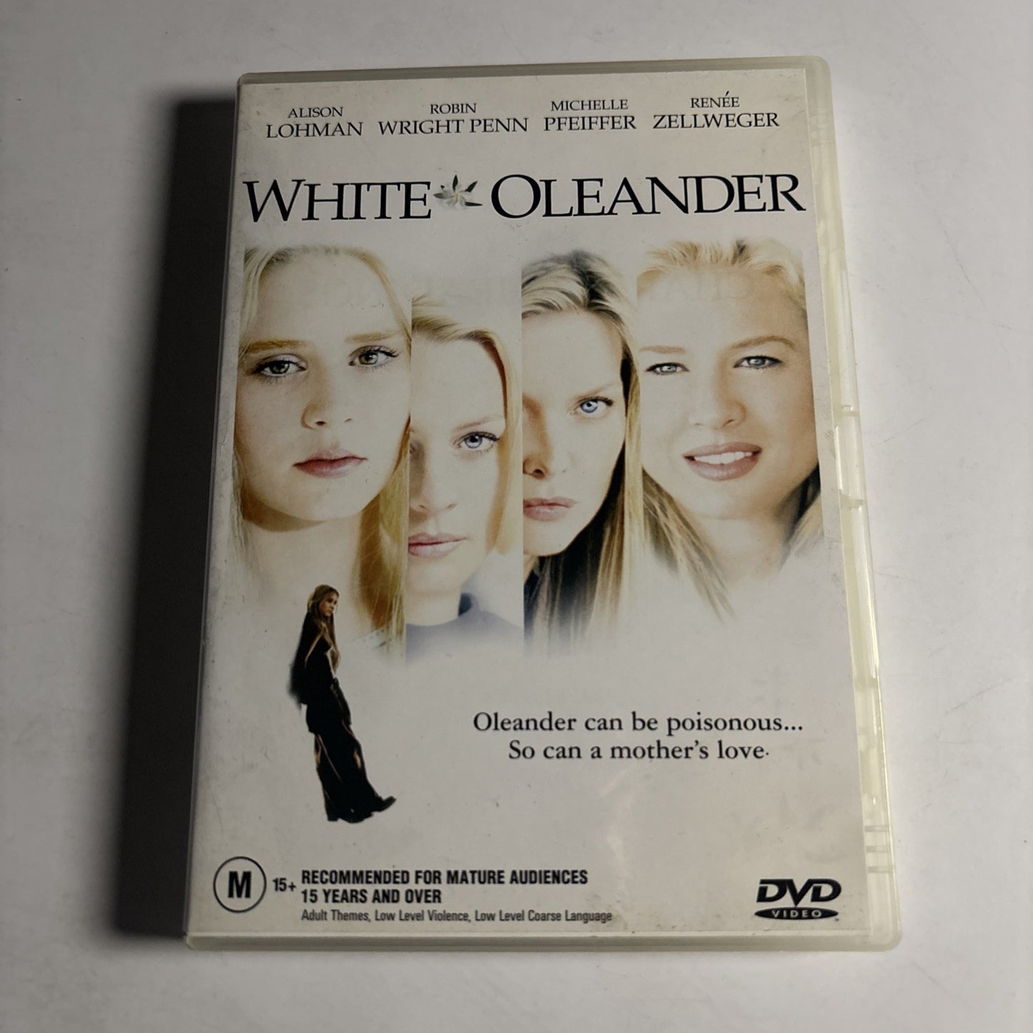 White Oleander (DVD, 2002) Michelle Pfeiffer, Renee Zellweger Region 4