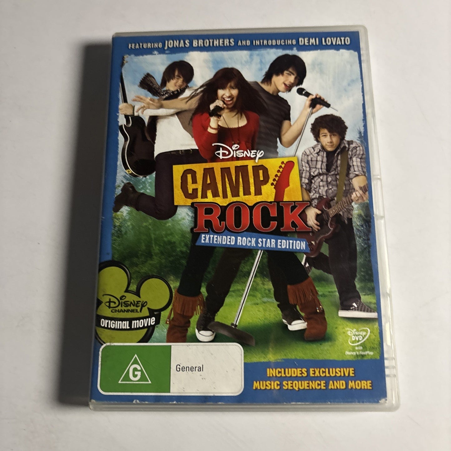 Camp Rock (DVD, 2008) Jonas Brothers, Demi Lovato Region 4
