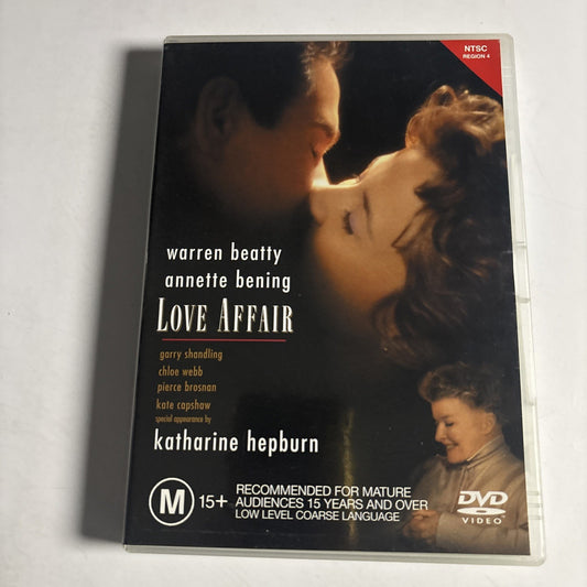 Love Affair (DVD, 1994) Warren Beatty, Annette Bening Region 4