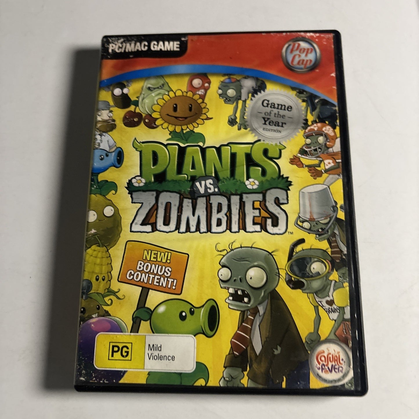 Plants vs Zombies Game of the Year Edition PC CD-ROM