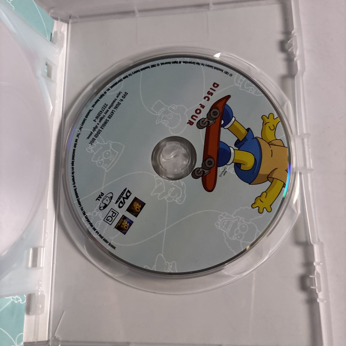 The Simpsons : Season 2 (DVD, 1990, 4-Disc) Region 4
