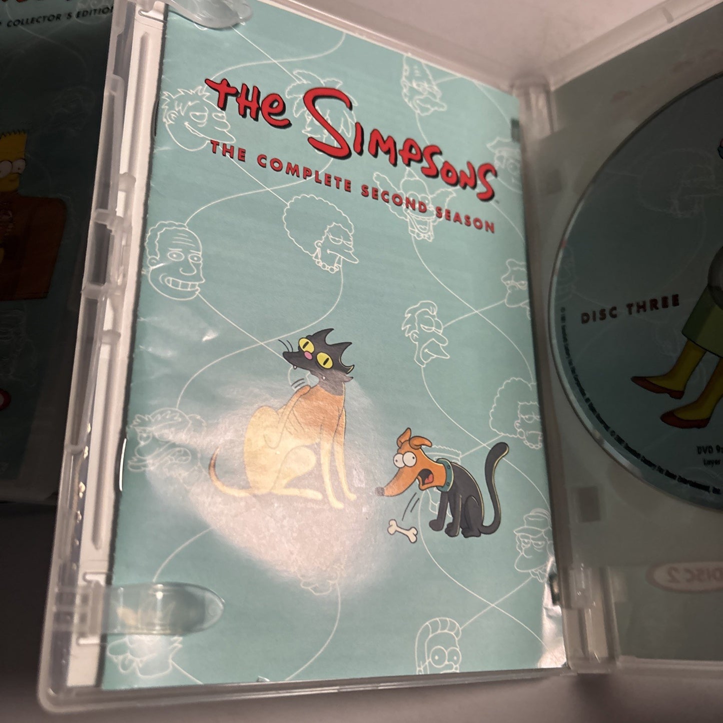 The Simpsons : Season 2 (DVD, 1990, 4-Disc) Region 4