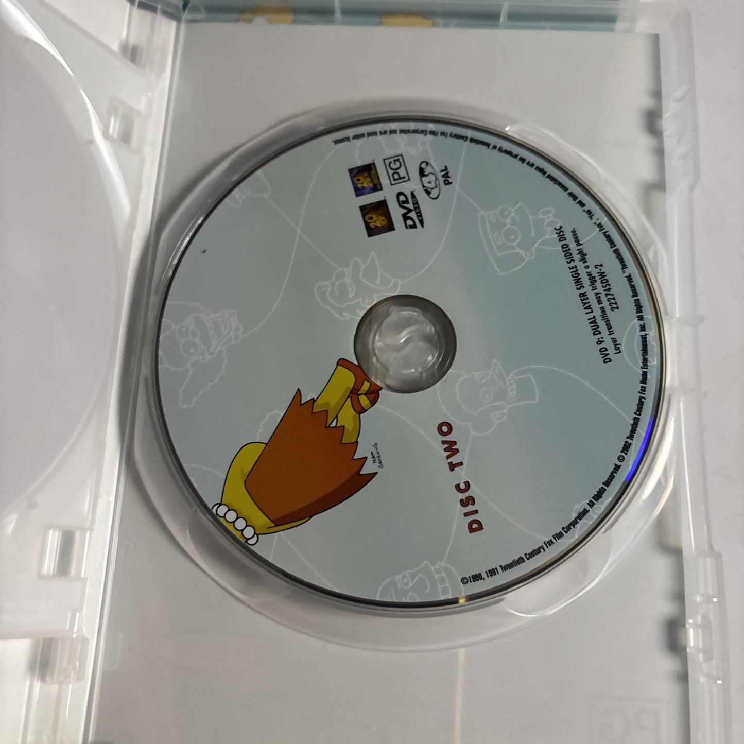 The Simpsons : Season 2 (DVD, 1990, 4-Disc) Region 4
