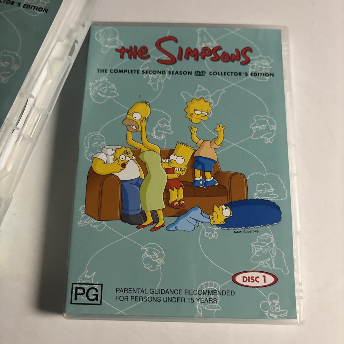The Simpsons : Season 2 (DVD, 1990, 4-Disc) Region 4