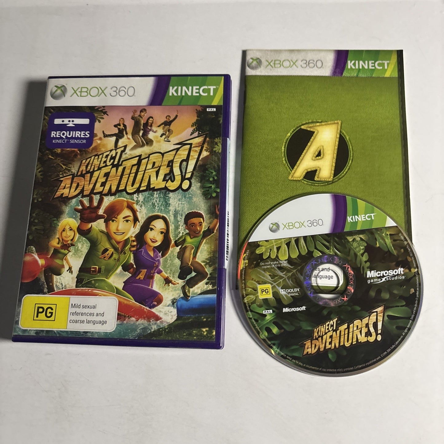 Kinect Adventures Xbox 360 Manual PAL