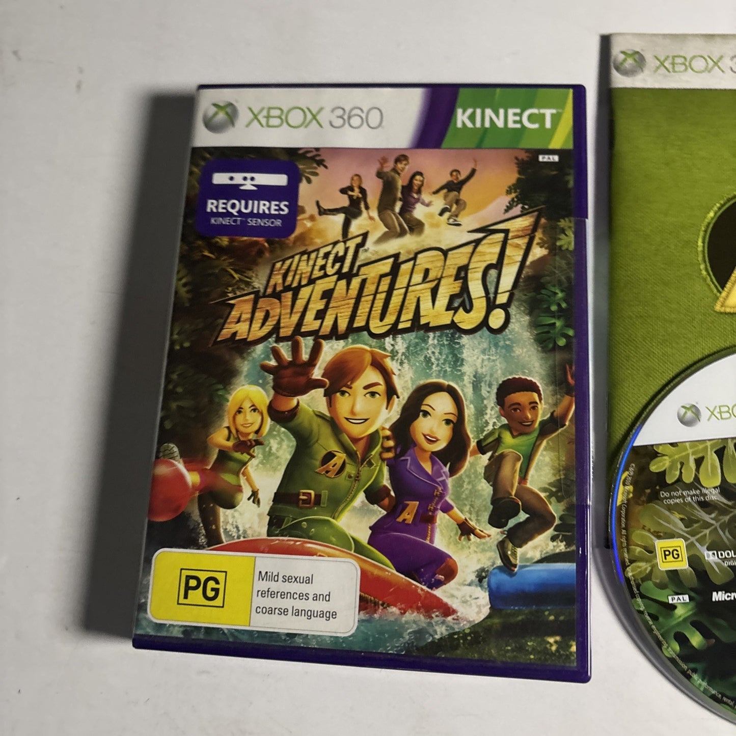 Kinect Adventures Xbox 360 Manual PAL