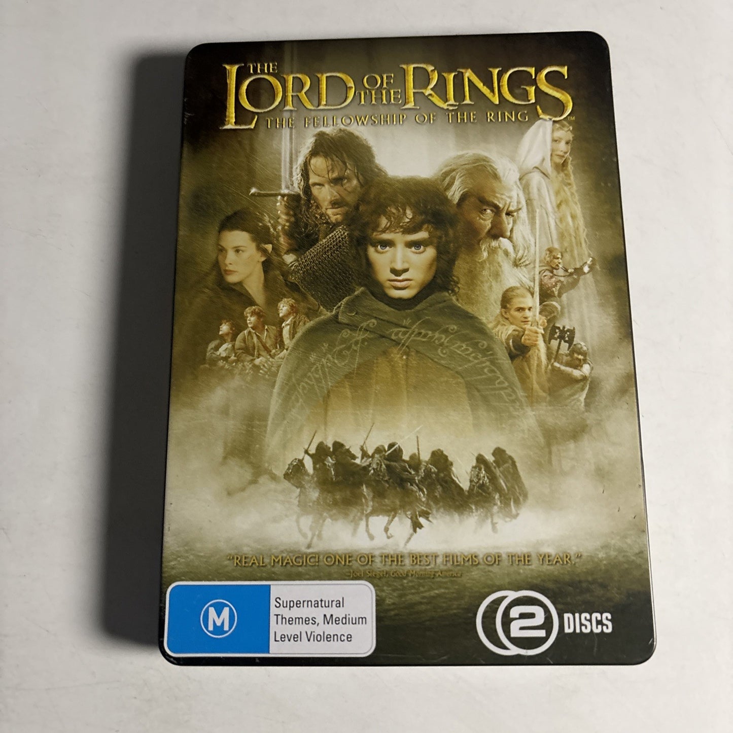 The Lord of the Rings : The Fellowship of the Ring DVD STEELBOOK 2-Discs Region4