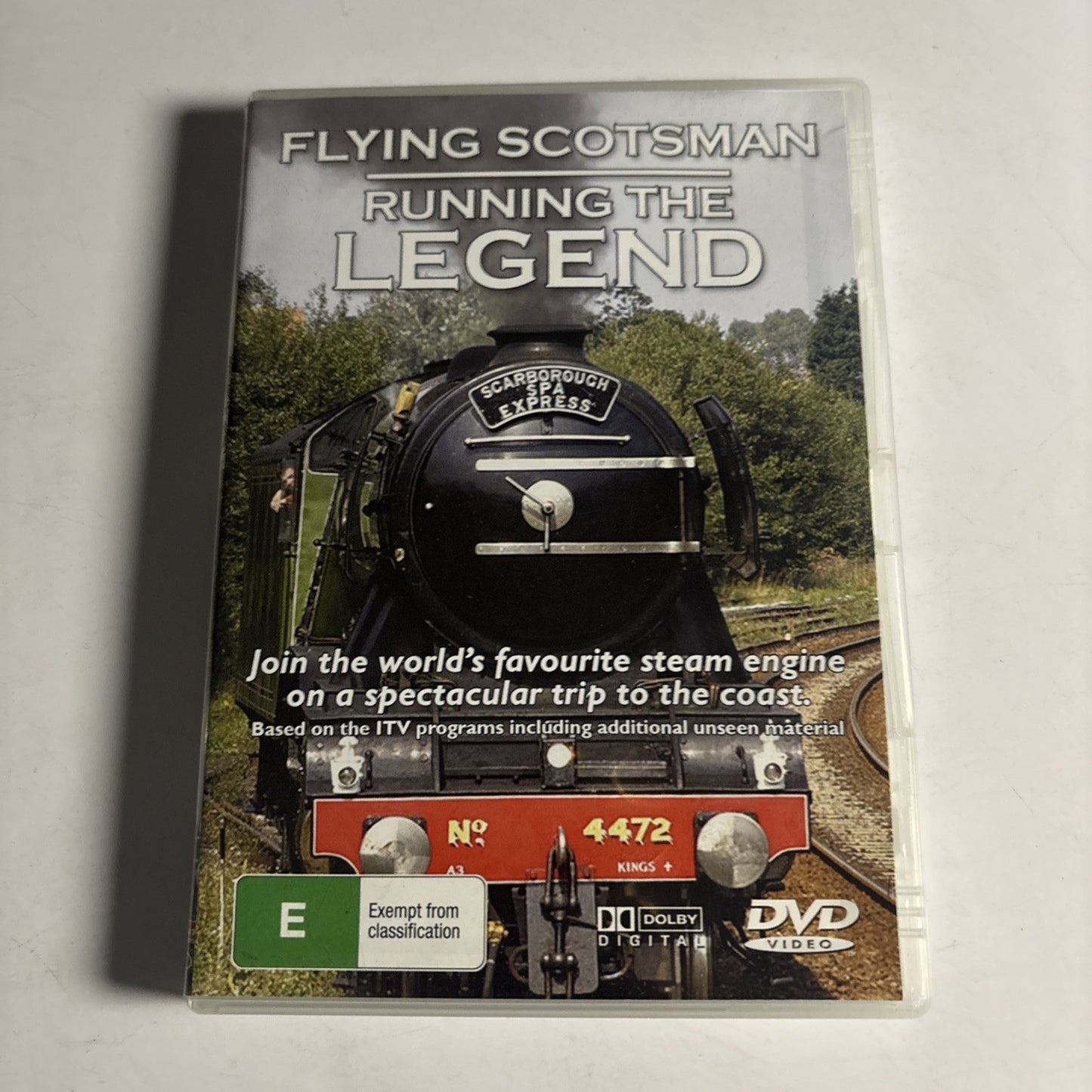 Flying Scotsman: Running The Legend DVD All Regions