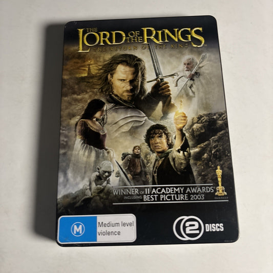The Lord of the Rings - The Return of the King DVD Steelbook Region 4