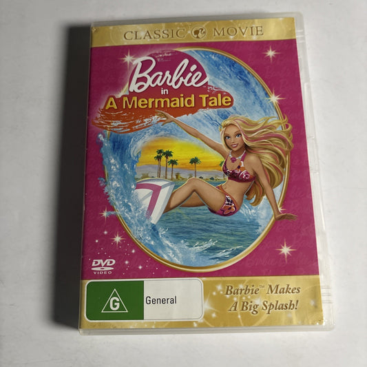 Barbie in a Mermaid Tale (DVD, 2010) Region 4 &2
