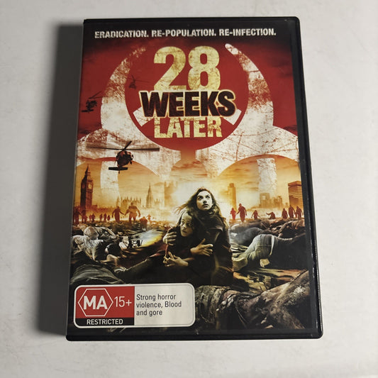 28 Weeks Later (DVD, 2007) Robert Carlyle  Region 4