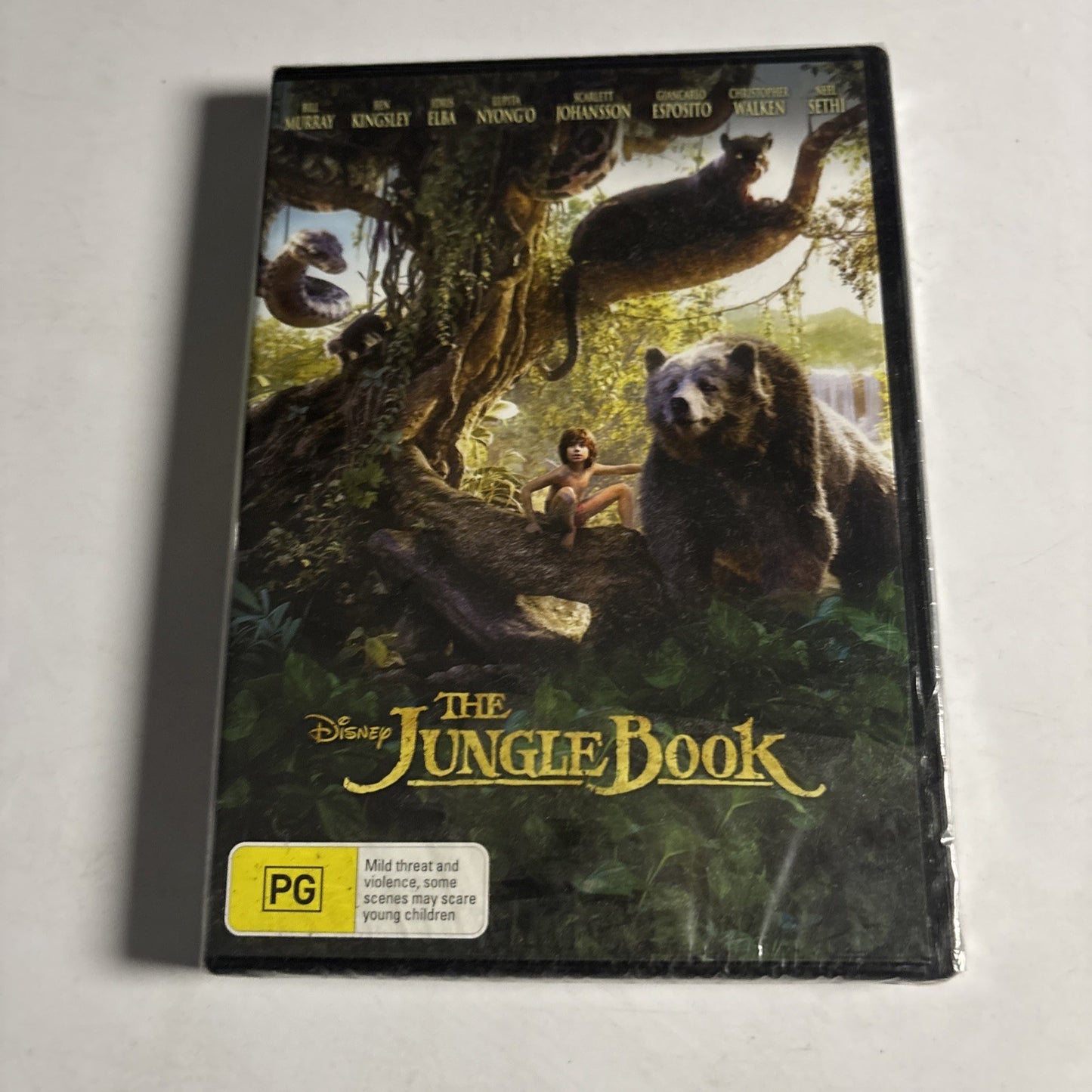 The Jungle Book (DVD, 2016) Bill Murray Region 4 *New Sealed*