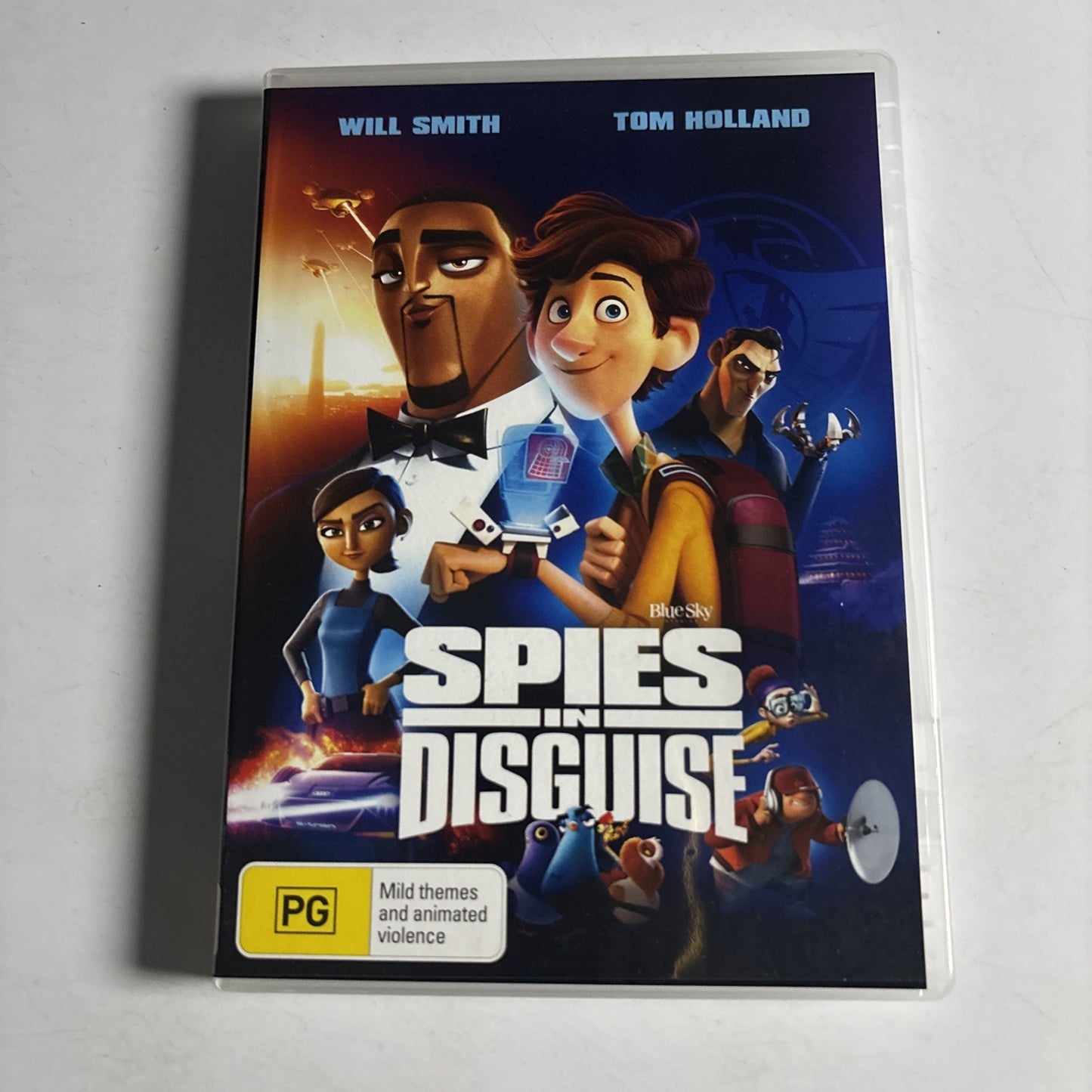 Spies in Disguise (DVD, 2019) Will Smith, Tom Holland Region 4 NEW