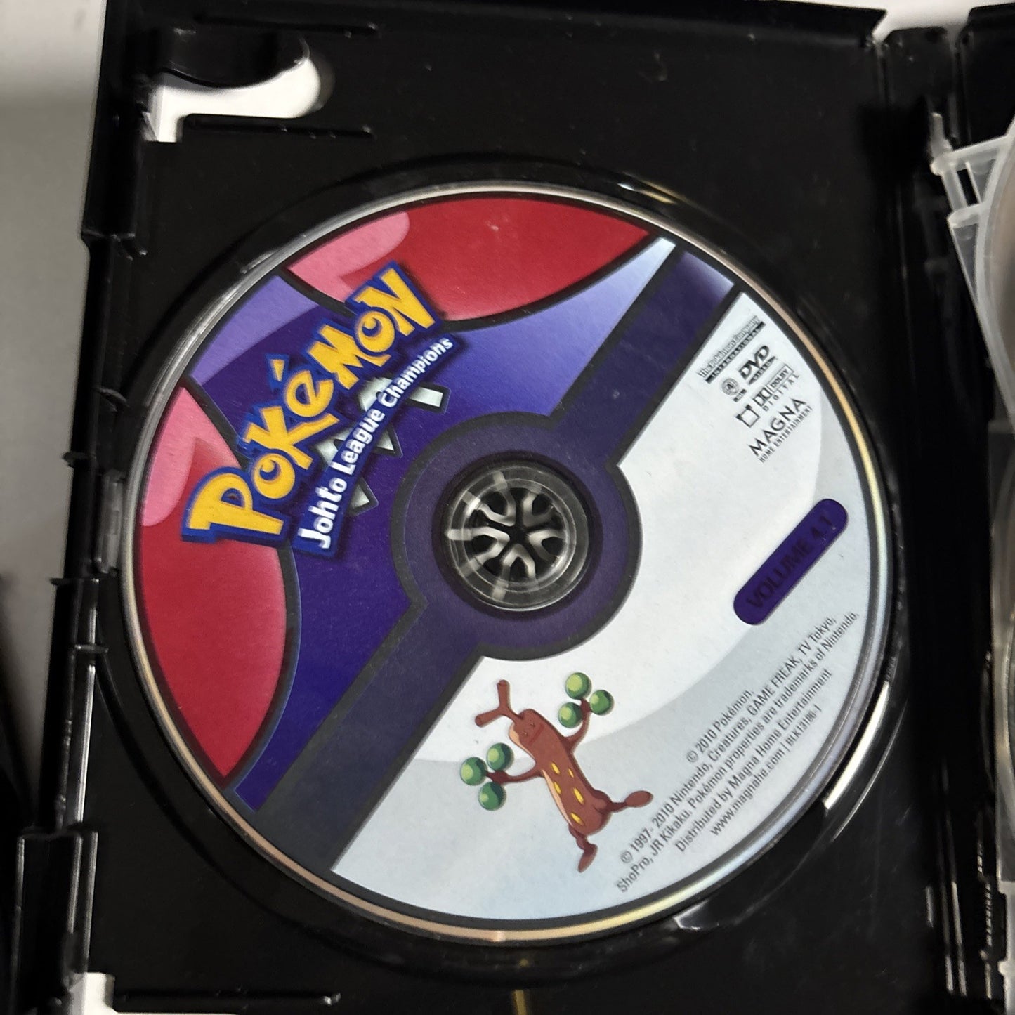 Pokemon - Johto League Champions (DVD, 2001, 6-Disc) Region 4