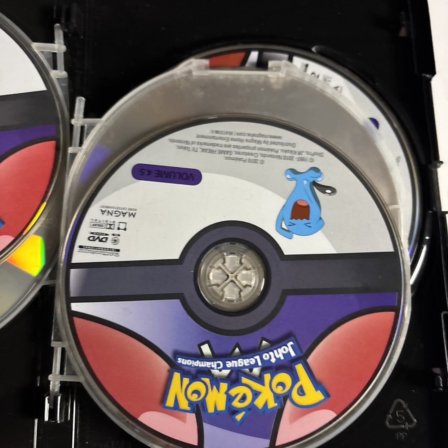 Pokemon - Johto League Champions (DVD, 2001, 6-Disc) Region 4