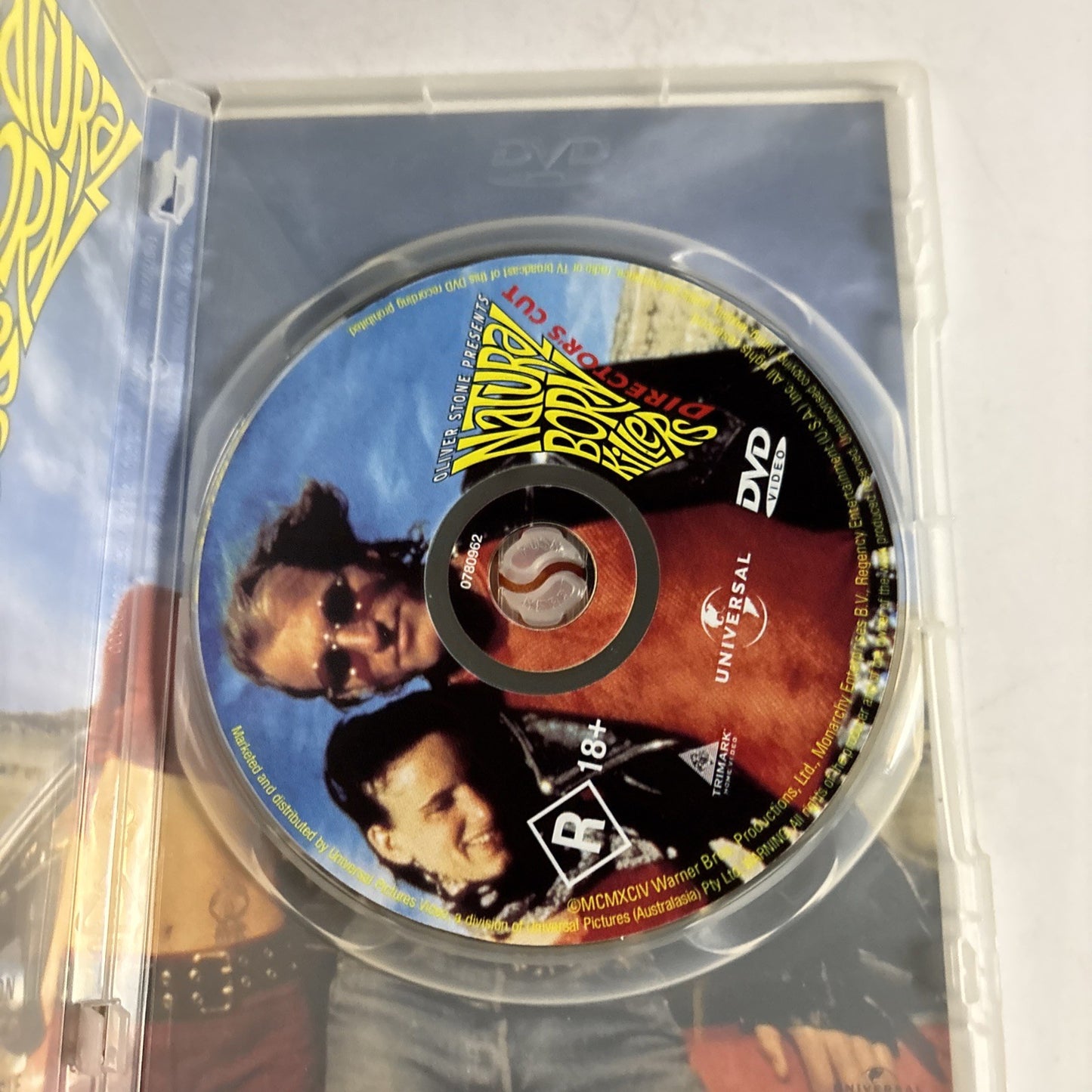 Natural Born Killers (DVD, 1994) Woody Harrelson Region 4