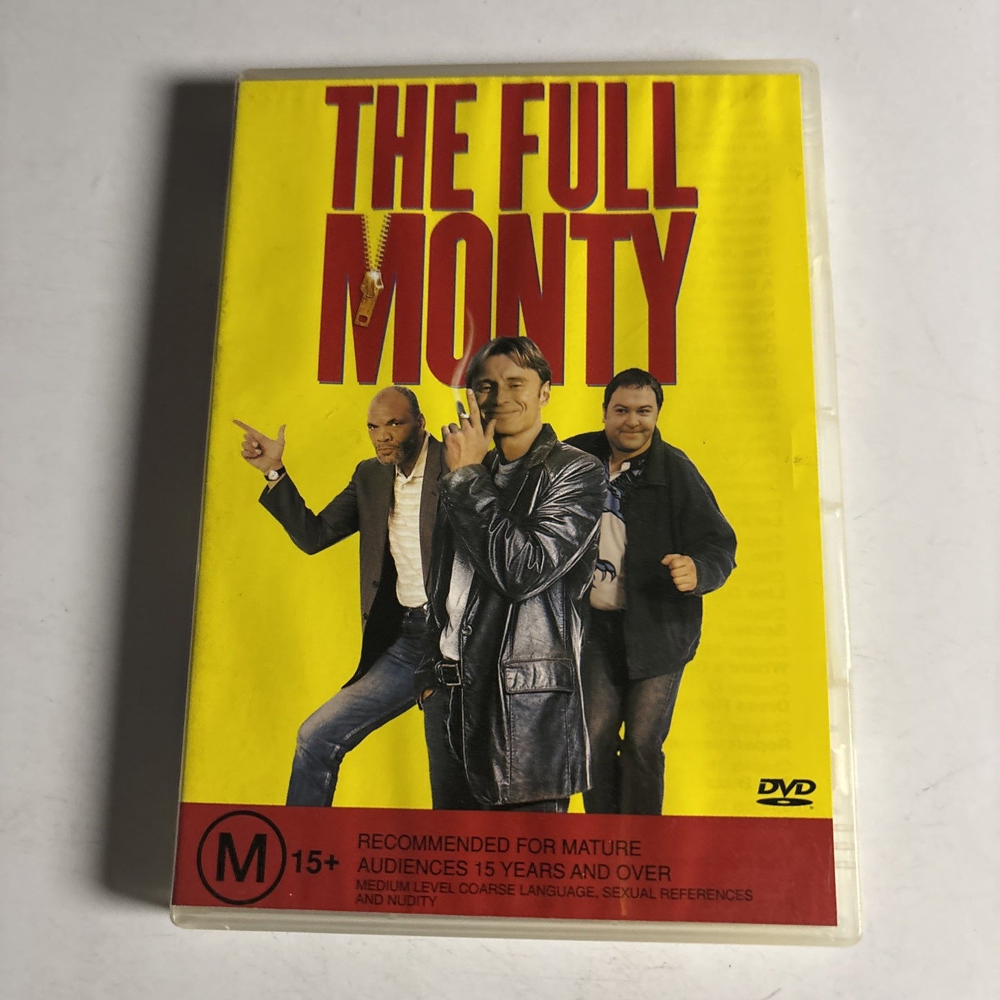 The Full Monty (DVD, 1997) Robert Caryle Region 4