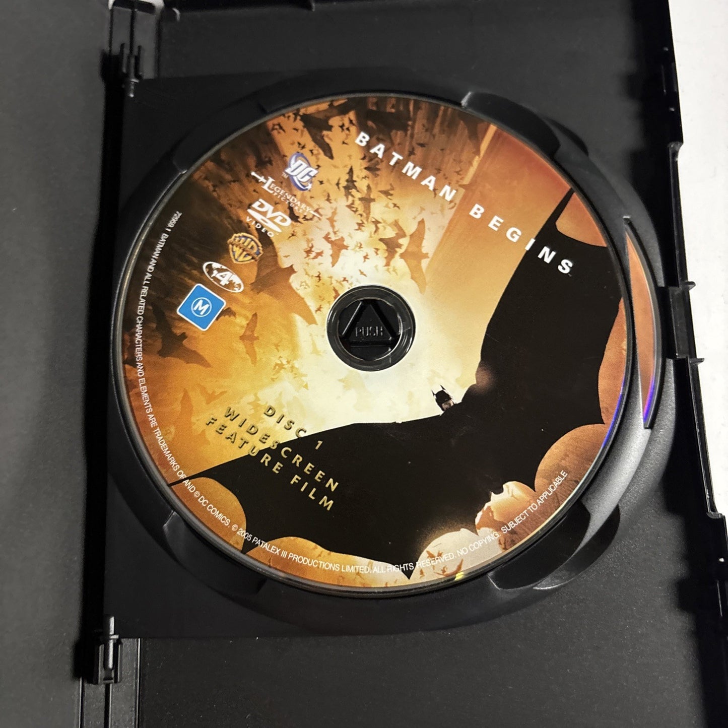 Batman Begins (DVD, 2005) Christian Bale Region 4