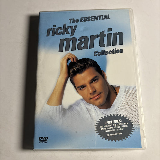 The Essential Ricky Martin Collection (DVD + CD, 2001) All Regions NEW