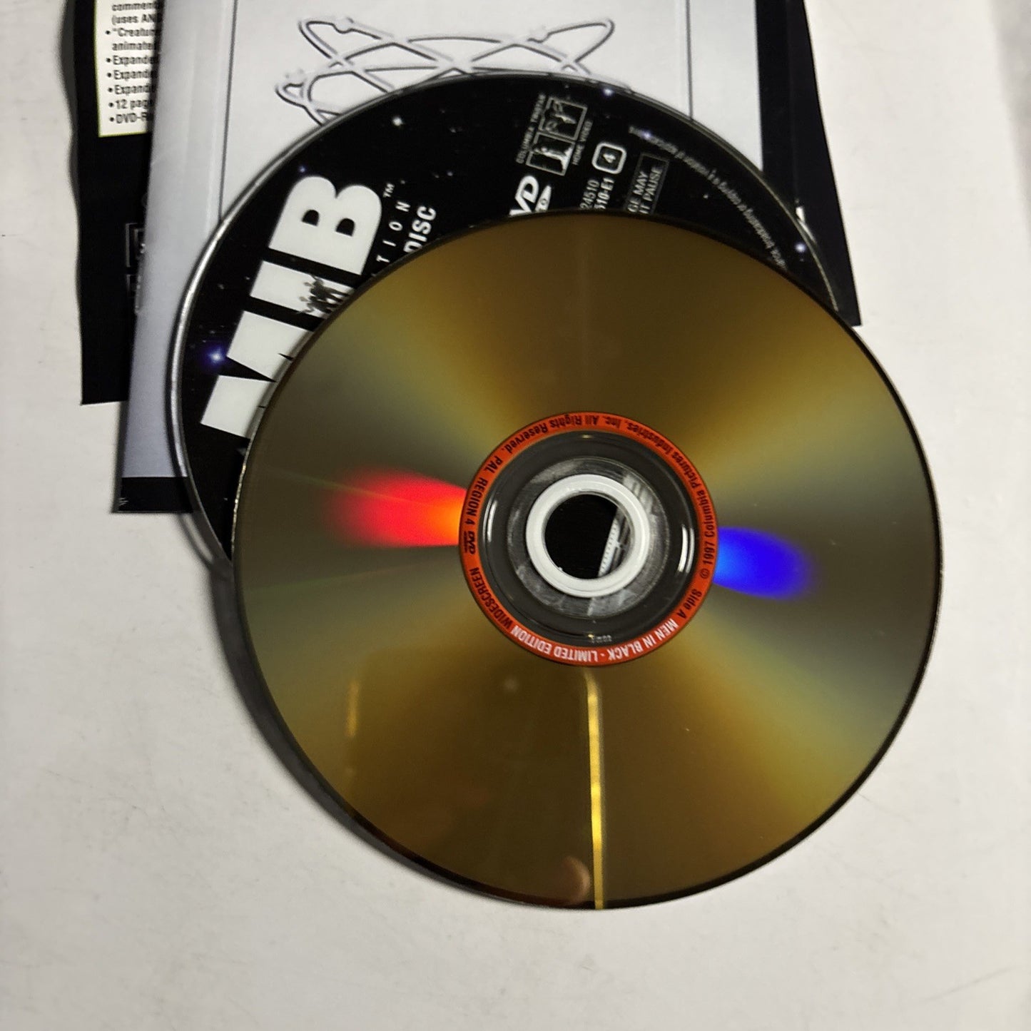 Men In Black - Limited Edition (DVD, 2000) Will Smith Region 4