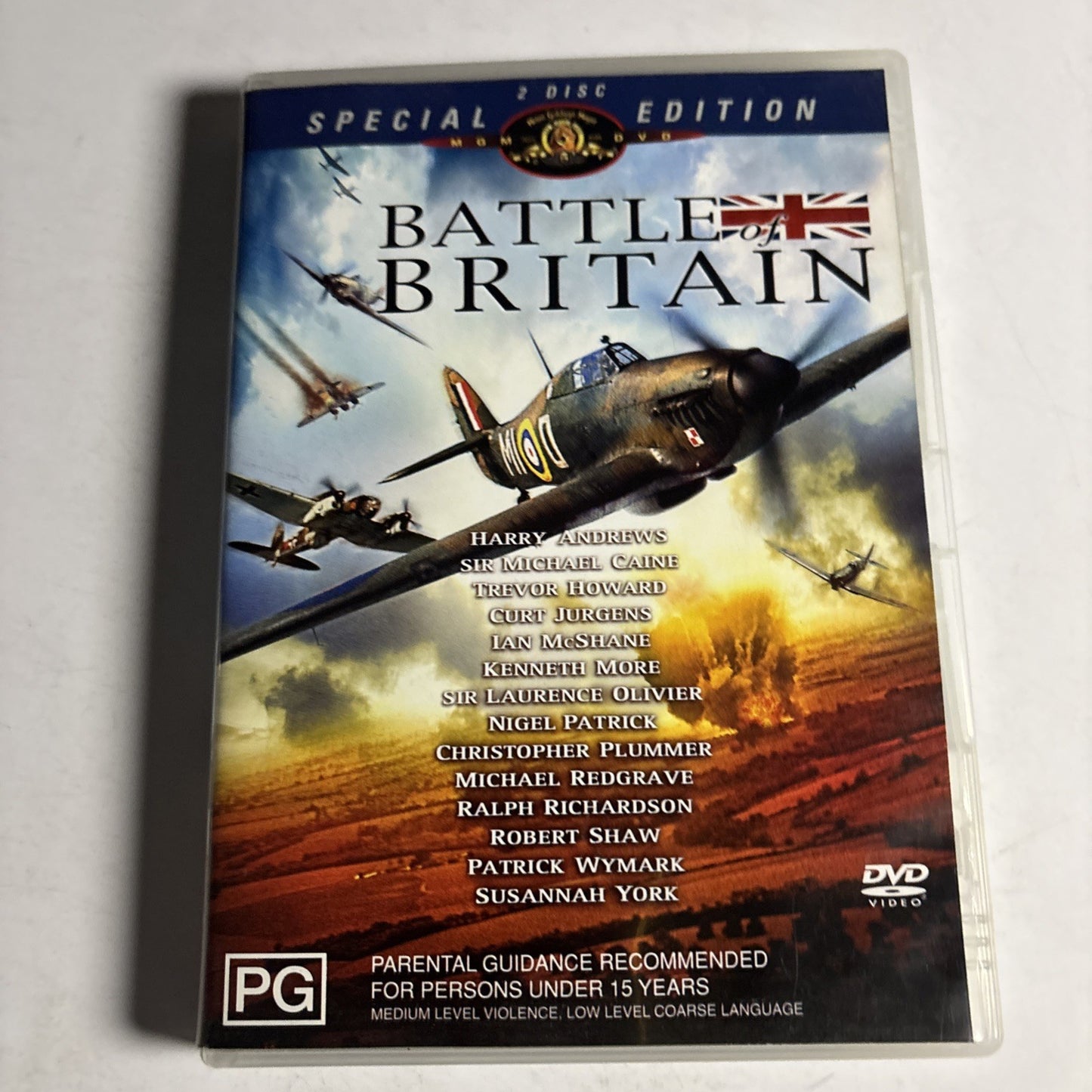 Battle of Britain - Special Edition (DVD, 1969) Sir Lawrence Oliver Region 4