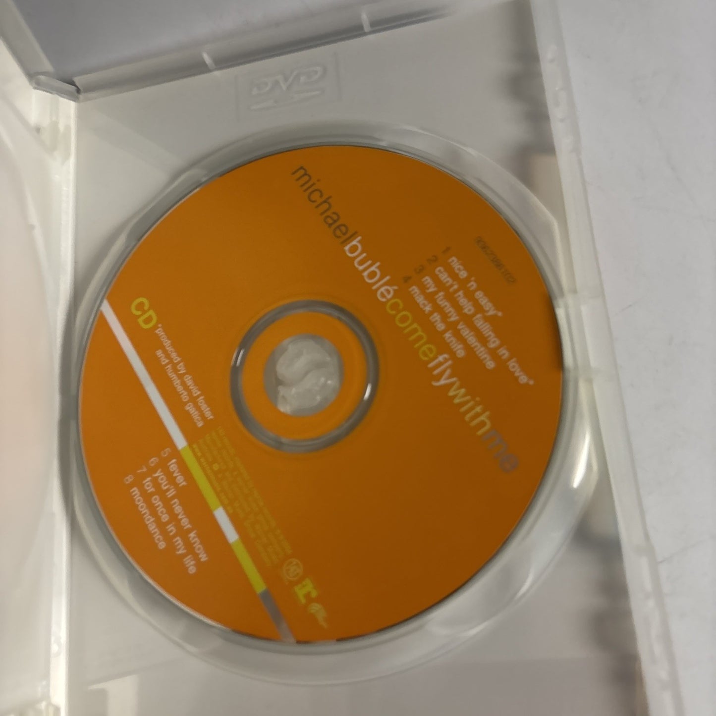 Michael Bublé - Come Fly With Me (DVD + CD, 2004) All Regions