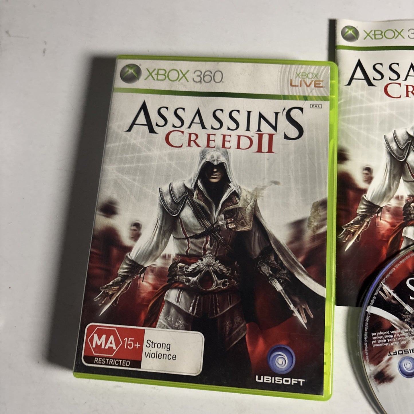 Assassin's Creed II 2  Microsoft Xbox 360 Complete With Manual PAL