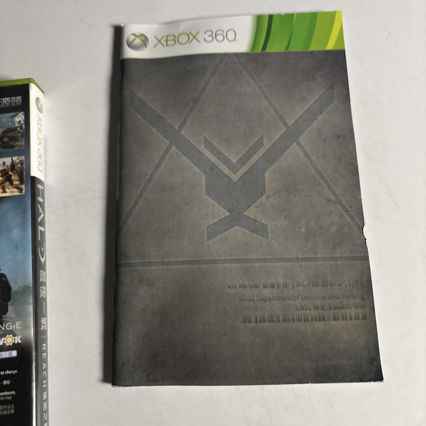 Halo Reach Xbox 360 Game - Special Chinese English Text Edition NTSC-J (Rare)