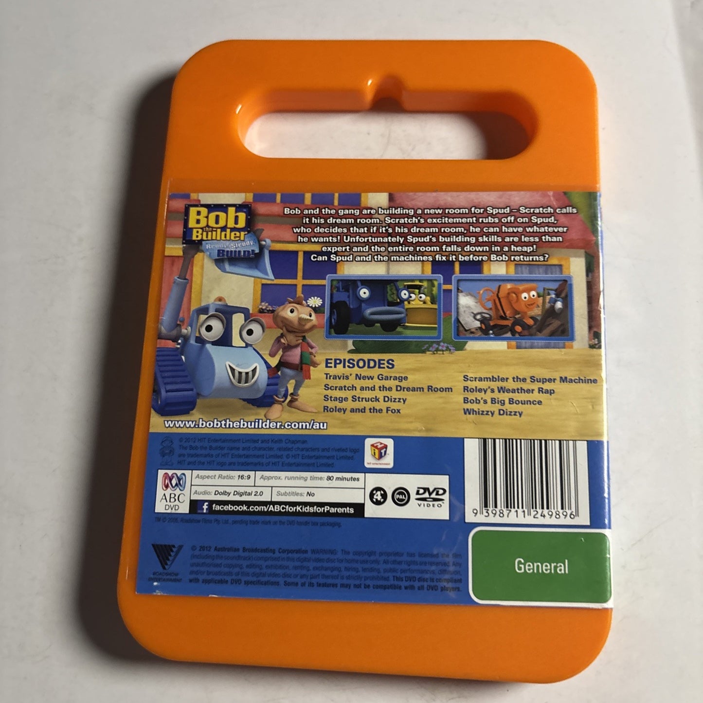 Bob the Builder - The Dream Room (DVD, 2011) Region 4