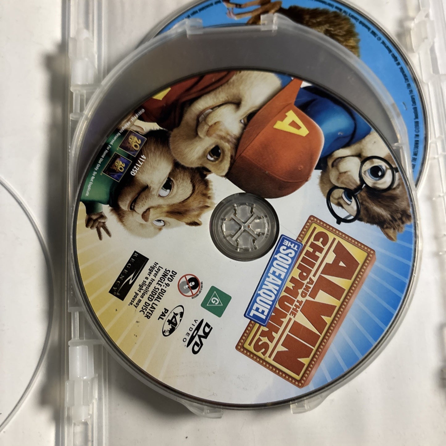 Ice Age 1 & 2 + Alvin & The Chipmunks 1 & 2 + The Simpsons Movie DVD Region 4