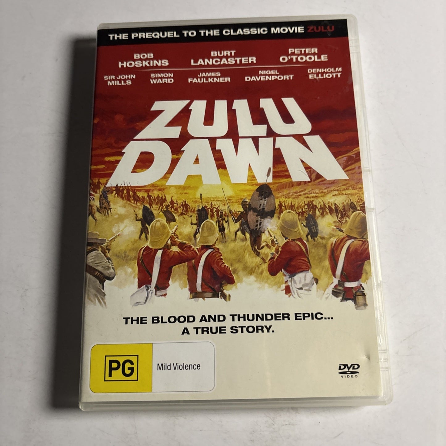 Zulu Dawn (DVD, 1979) Bob Hoskins, Burt Lancaster Region 4 NEW