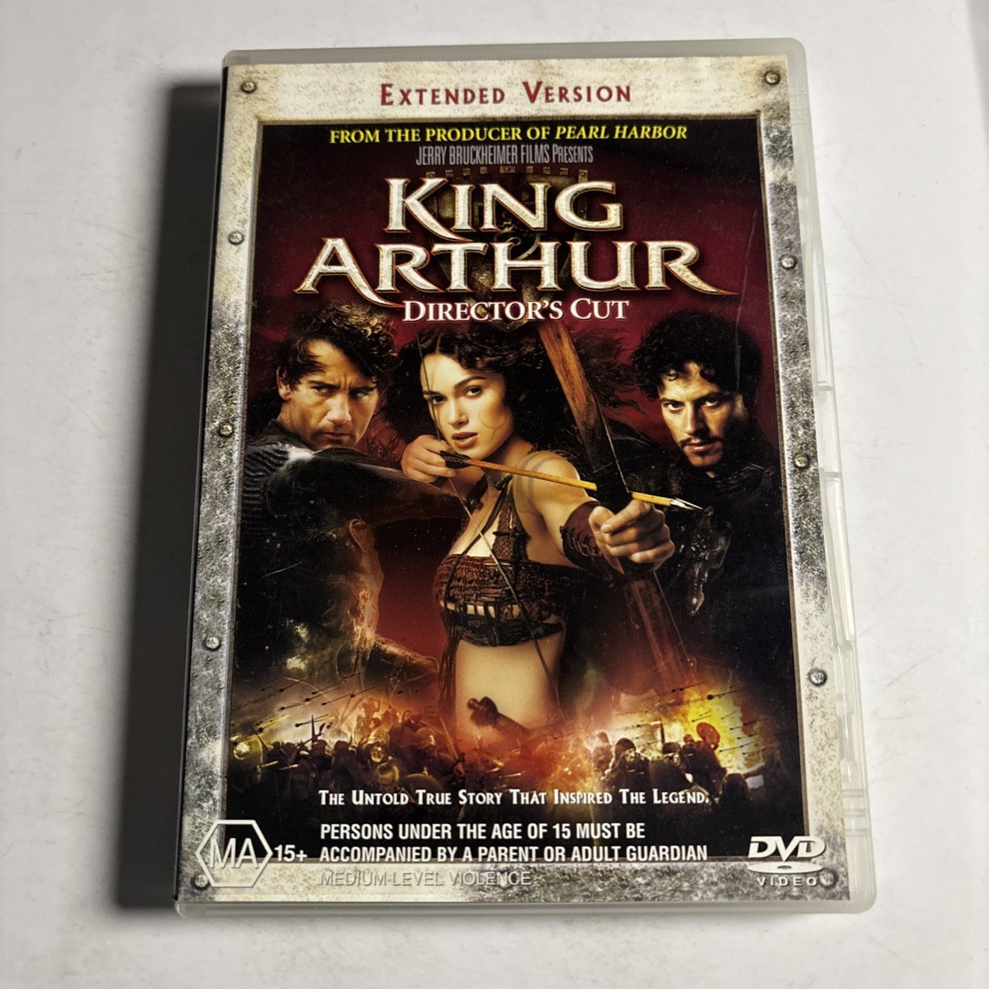 King Arthur (The Director's Cut, DVD, 2004) Keira Knightley Region 4