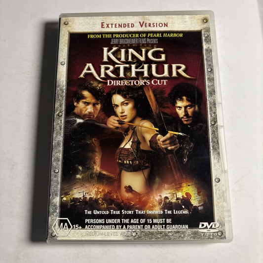 King Arthur (The Director's Cut, DVD, 2004) Keira Knightley Region 4