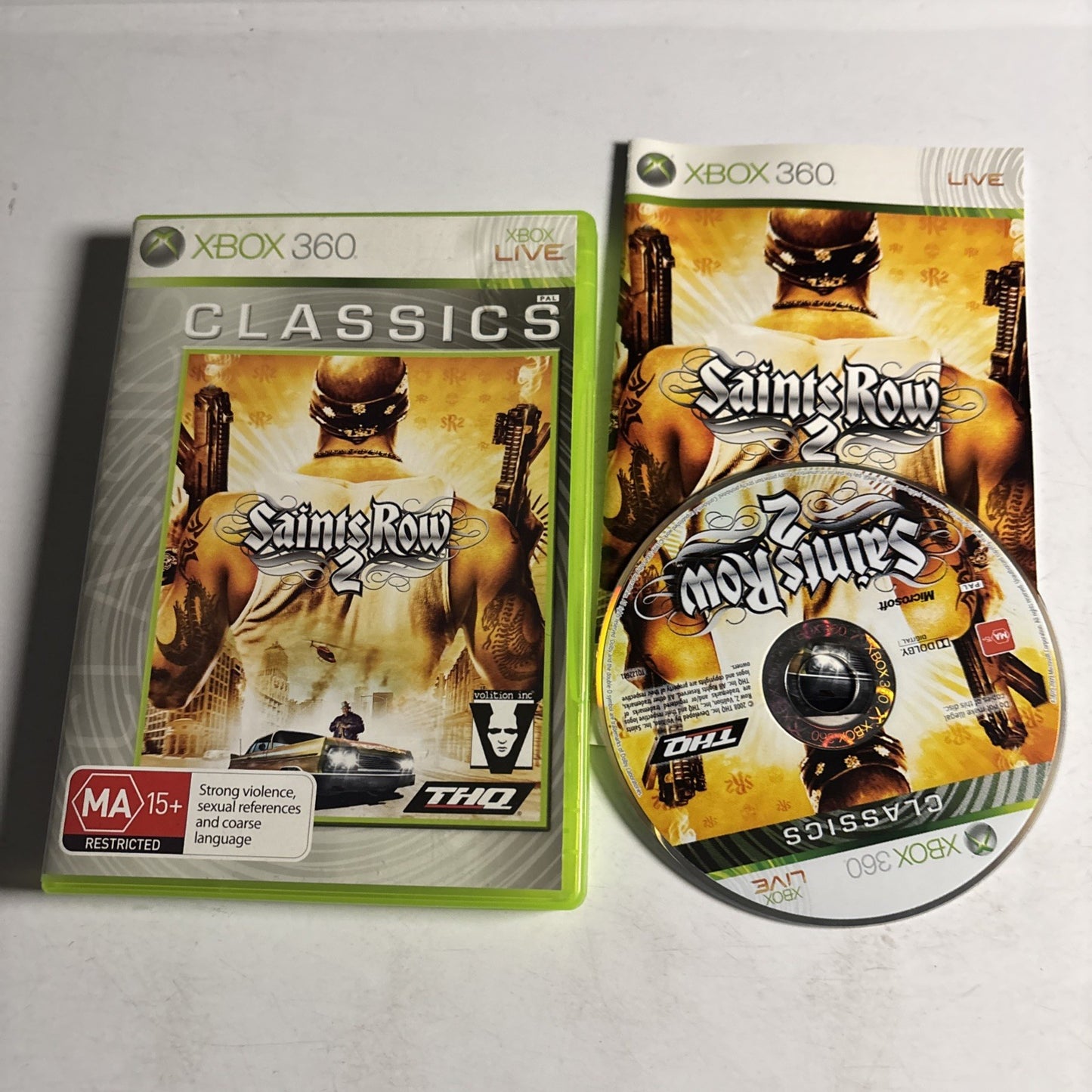 Saints Row 2 Xbox 360 PAL - Complete With Manual