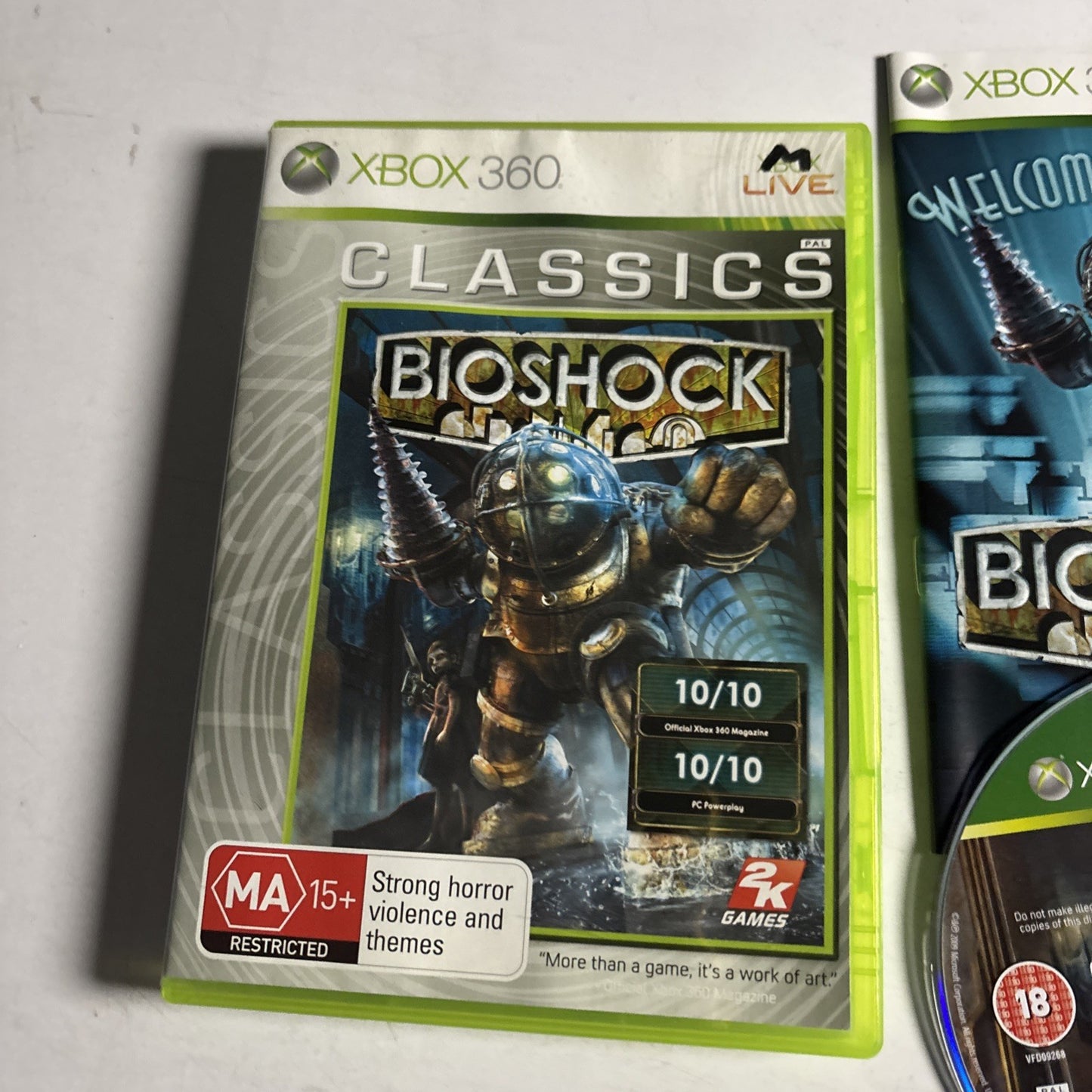 Bioshock XBOX 360 PAL with Manual